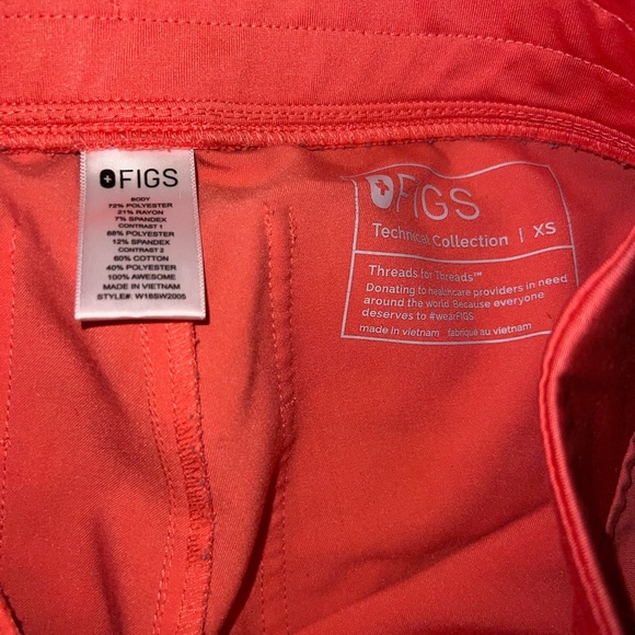 Figs Technical Collection Coral Scrubs - Picture 7 of 10